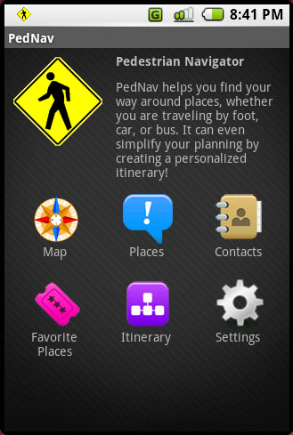 PEDNAV, il navigatore per pedoni su Android - Androidiani.com
